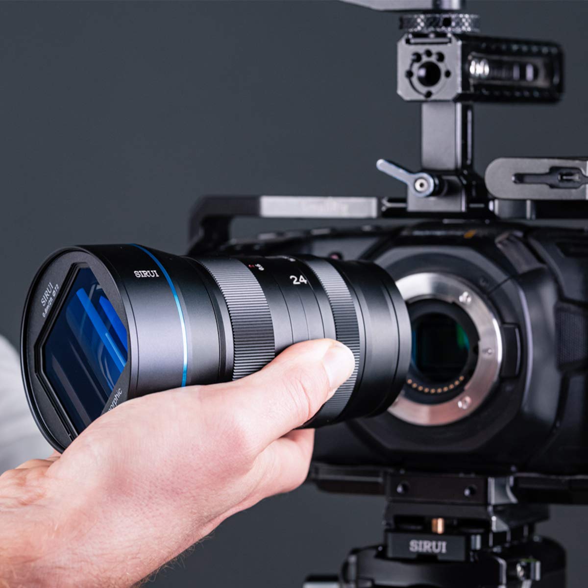 SIRUI 24mm F2.8 Anamorphic Objetivo Lens Lenses Lente 1.33x APS-C (Z Mount)