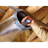 RIDGID 36158 Medidor láser de distancia micro LM-100, Medidor láser de distancia digital para lecturas rápidas y precisas de la temperatura de la superficie