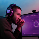 JBL Quantum ONE Auriculares para gamers con tecnología QuantumSPHERE 360 y sensor de movimiento de cabeza, diseño llamativo, compatible con PC, Playstation y Xbox, negro
