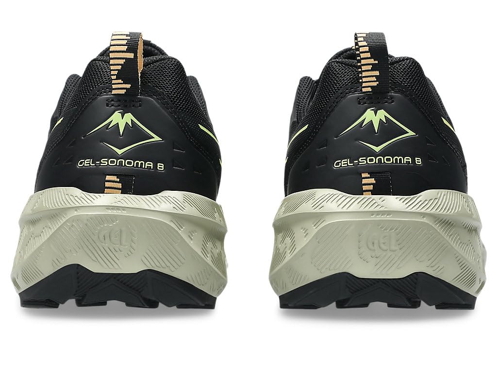 ASICS Gel-Sonoma 8, Sneaker Hombre, Black Lime Green, 41.5 EU