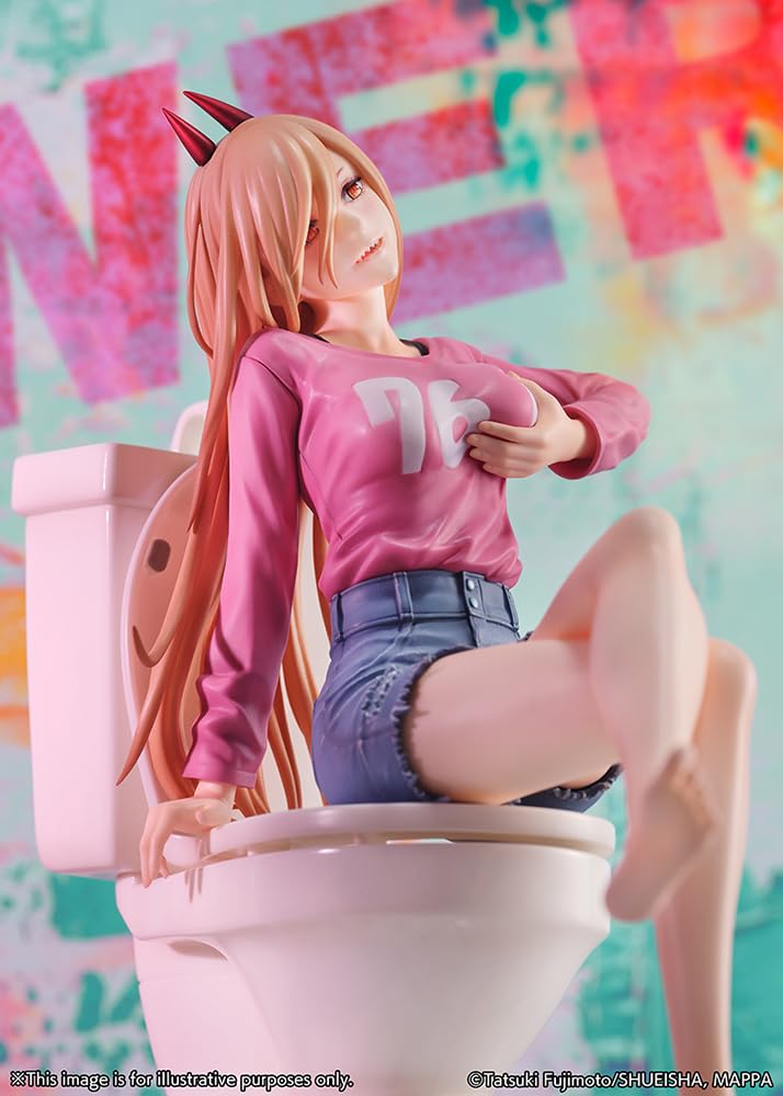 eStream Chainsaw Man Statuette PVC 1/7 Power 18 cm