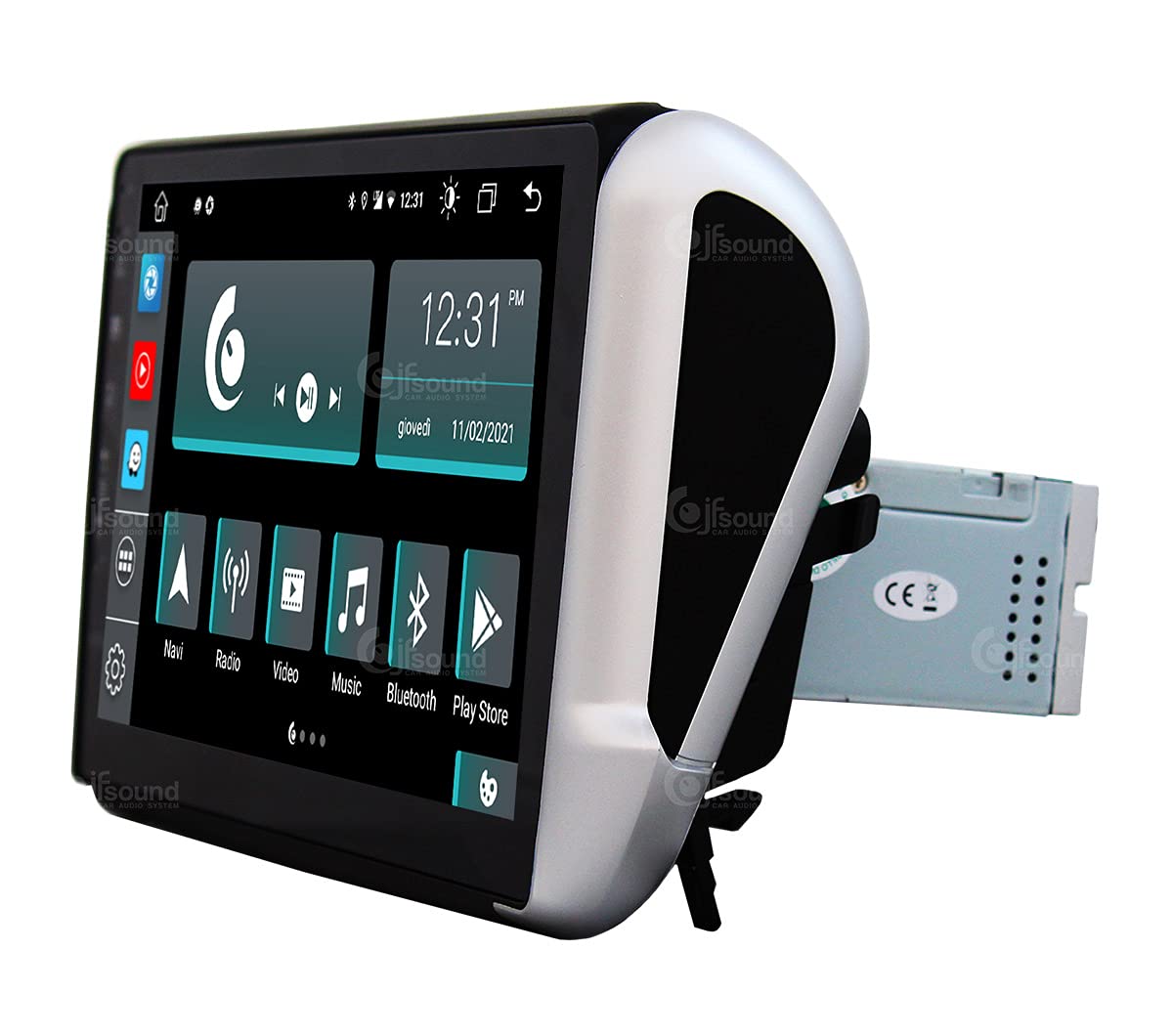 Autorradio de Ajuste Personalizado para Peugeot 2008 e 208 Android GPS Bluetooth WiFi Dab USB Pantalla táctil Full HD 9" procesador de 8 núcleos y comandos de Voz