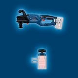 Atornillador angular a batería GRD 18V-127 HX con Bosch Professional 18V System