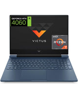 HP Victus 15-fb2004ns - Ordenador portátil Gaming de 15.6" FHD (AMD Ryzen 7 8845HS, 16GB RAM, 1TB SSD, NVIDIA GeForce RTX 4060, Sin Sistema Operativo) Blue - Teclado QWERTY Español