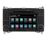 Autorradio de Ajuste Personalizado para Mercedes Android GPS Bluetooth WiFi Dab USB Pantalla táctil Full HD 7" procesador de 8 núcleos y comandos de Voz