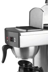 Lacor - 69272 - Cafetera Eletrica Con 2 Jarras 2100w 1,8Litros - Gris