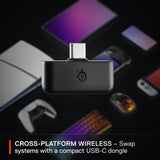SteelSeries Auriculares con Micrófono Negro