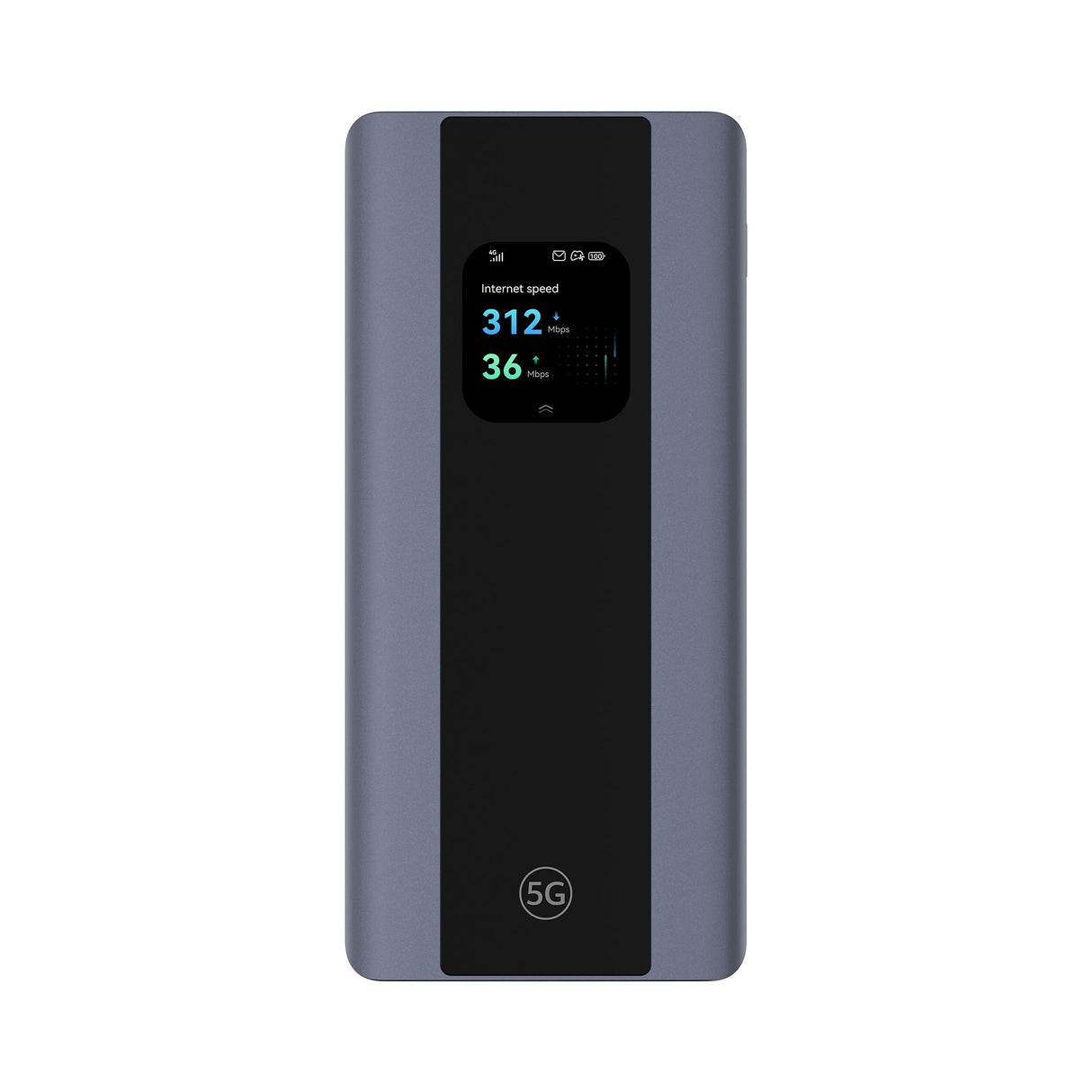 5G Mobile WiFi Pro 5, E6888, Wi-Fi 6 AX3000, 3.600 Mbps en DL/500 Mbps en UL, Zona Wi-Fi Móvil, Router Portátil con Tarjeta SIM, como Fuente de Alimentación Externa, 42 Meses de Garantía