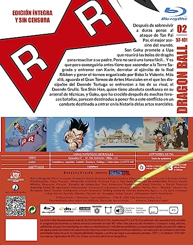Dragon Ball Box 2 - Adventure Edition (Episodios 57 a 101) [Bluray] [Blu-ray]