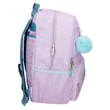 Joumma Disney Lovely Stitch Mochila para portátil 13,3" Doble Compartimento Morado 32x44x17 cms Poliéster 20,46L