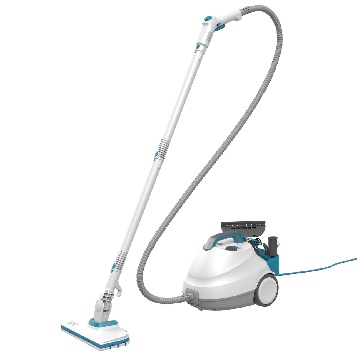 BLACK+DECKER Mopa a Vapor Presurizada Multifunción, 2300W, Incluye 14 accesorios, BHSMP2314-QS