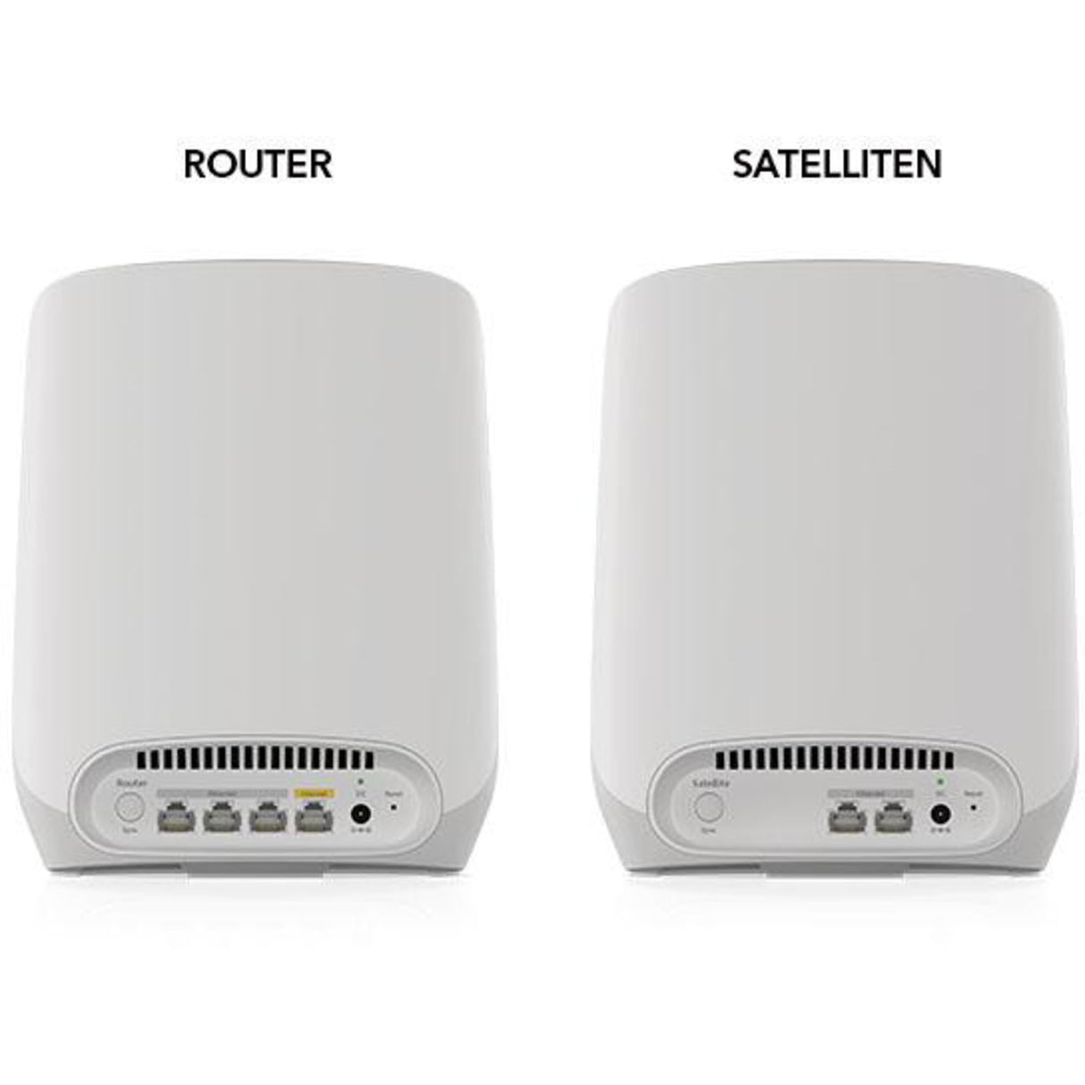 NETGEAR Sistema Orbi WiFI Mesh RBK762S | Router WiFi 6 con 1 extensor satélite | Velocidades de hasta 5, 4 Gbps | Cobertura de hasta 350 m2 y 75 dispositivos