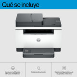 HP LaserJet M235sdw 8J9K7F, Impresora Láser A4 Multifunción Monocromo a doble cara automática, Escaner, Copiadora (29 ppm, Wi-Fi, Ethernet, Procesador 500MHz, Memoria 64MB, HP Smart App) Blanca y Gris