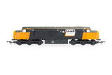 Hornby R30188 Railroad Plus Loadhaul, Class 37, Co, 37710-Era 8 Railway-Locos, Negro y Naranja, Color, 38 centimètres