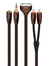 AudioQuest 12m Big Sur 3.5mm - 2xRCA Cable de Audio 3,5mm Negro - Cables de Audio (3,5mm, 2 x RCA, Cobre, 12 m, Negro)