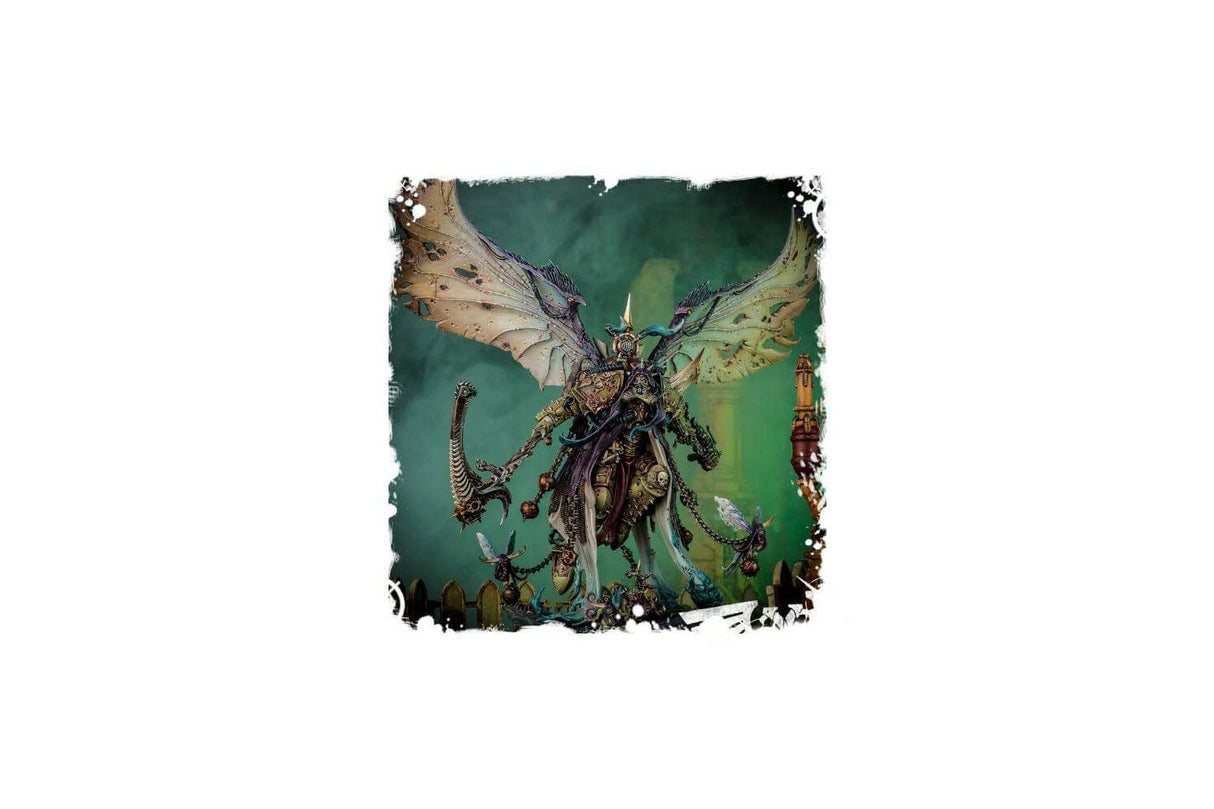 Games Workshop 991000000988 en Mortarion de la Guardia de la Muerte: Daemon Primarch of Nurgle Game, Negro para 5 años a 99 años