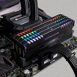 Corsair Vengeance RGB - Kit de memoria Entusiasta de 16 GB (2 x 8 GB, DDR4, 3200 MHz, C16 XMP 2.0) negro