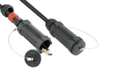 Python AOC Hybrid - Cable HDMI 2.0b de alta velocidad (70 m, conductor de cobre+fibra de vidrio, fibra de acero, fibra Kevlar, protección contra roedores, resistente a pisadas, 4 K@60 Hz, 18 GBit/s)