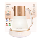 Russell Hobbs 27450-70 Hervidor de Agua Eléctrico de vidrio, 1,7L, temperatura regulable 40-100°C, Calm Iluminiación integra, música y sonidos relajantes, control táctil, 2400W