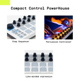 Arturia - BeatStep - Controlador MIDI Compacto y Secuenciador con Software Creativo para Grabación de Alta Calidad - 16 Pads, 16 Codificadores