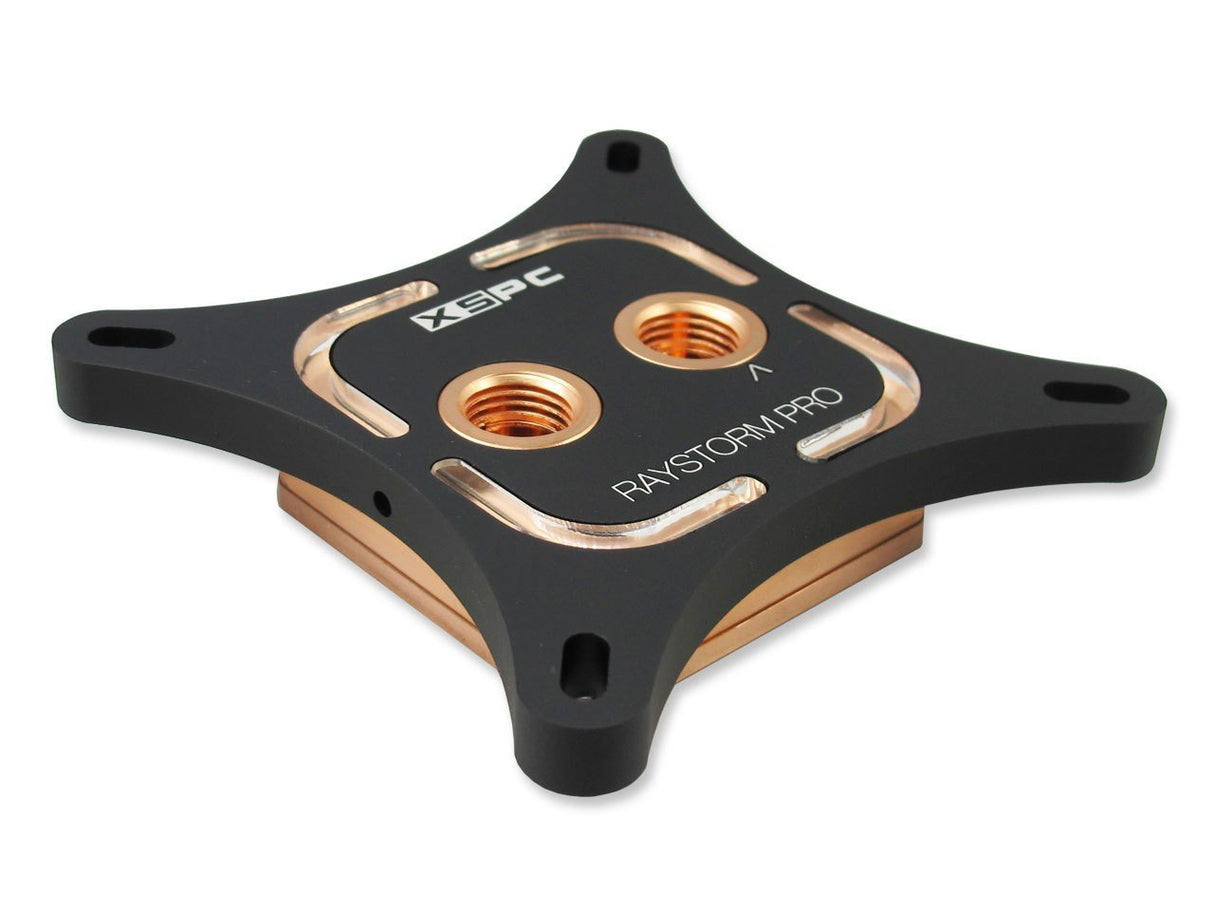 XSPC Compatible con Raystorm Pro CPU-Kühler für Intel - Kupfer, Schwarz