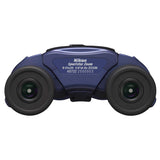 Nikon , Sportstar Zoom 8 24×25 Azul Oscuro Binoculares, Azul (Blue), S