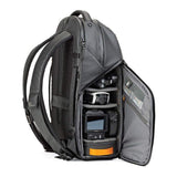 Lowepro Mochila para cámara Freeline 350 AW, Mochila versátil diseñada para Viajes, fotógrafos y videógrafos. para DSLR, sin Espejo, portátiles, Puente, CSC, Lentes y Equipo de Viaje., Black, 29 x 24