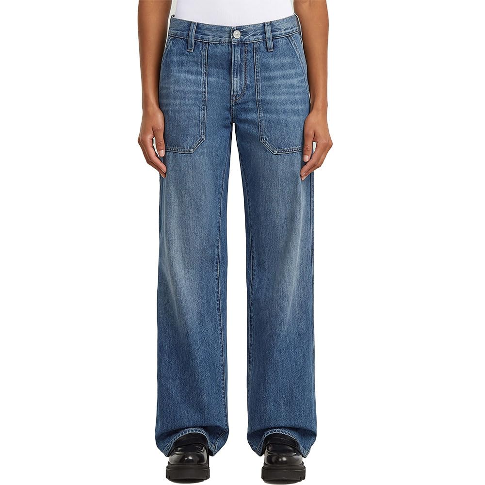 G-STAR Judee Carpenter - Vaqueros Holgados, Azul (Faded Cliffside Blue D23590-d536-g326), 28W / 34L