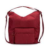 Mandarina Duck Women's MD20 HOBO/Backpack, One Size, Cherry Tomate, Talla única