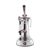 La Pavoni Smeg Stradivari Professional Lusso LPLSPH01EU - Cafetera con mango de palanca con capacidad de 1,6 l, acero