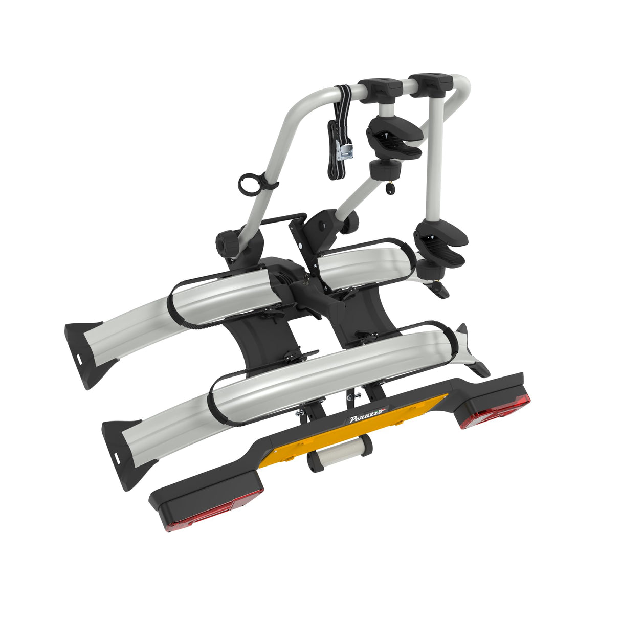 Portabicicletas Gancho Remolque PERUZZO Atlantis 714 para ebike 2 Bicicletas