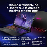 Lenovo Legion Pro 7 Gen 10 - Portátil Gaming IA, 16" WQXGA OLED (Intel Core Ultra 9 275HX, NVIDIA GeForce RTX 5080, 240 Hz, 64 GB RAM, 1TB SSD, Wi-Fi 7, Sin Sistema Operativo) Teclado RGB - Negro