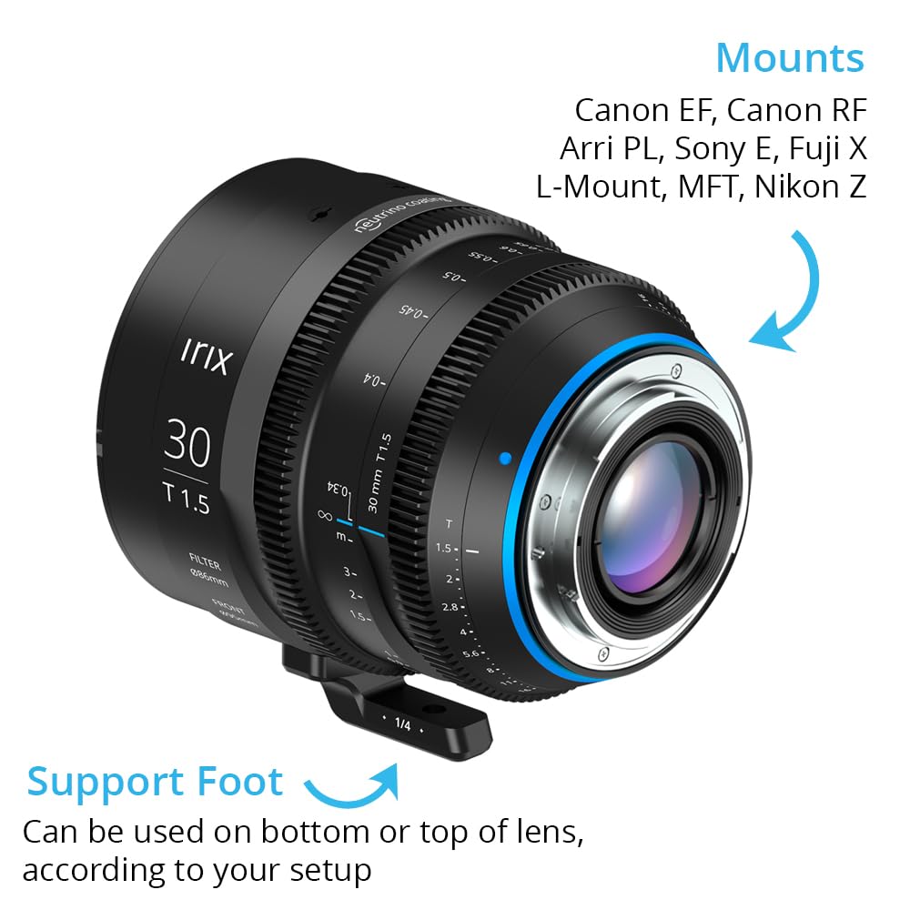 Irix Cine Irix Cine 30 mm T1.5 do Sony E Metric [IL-C30-SE-M]