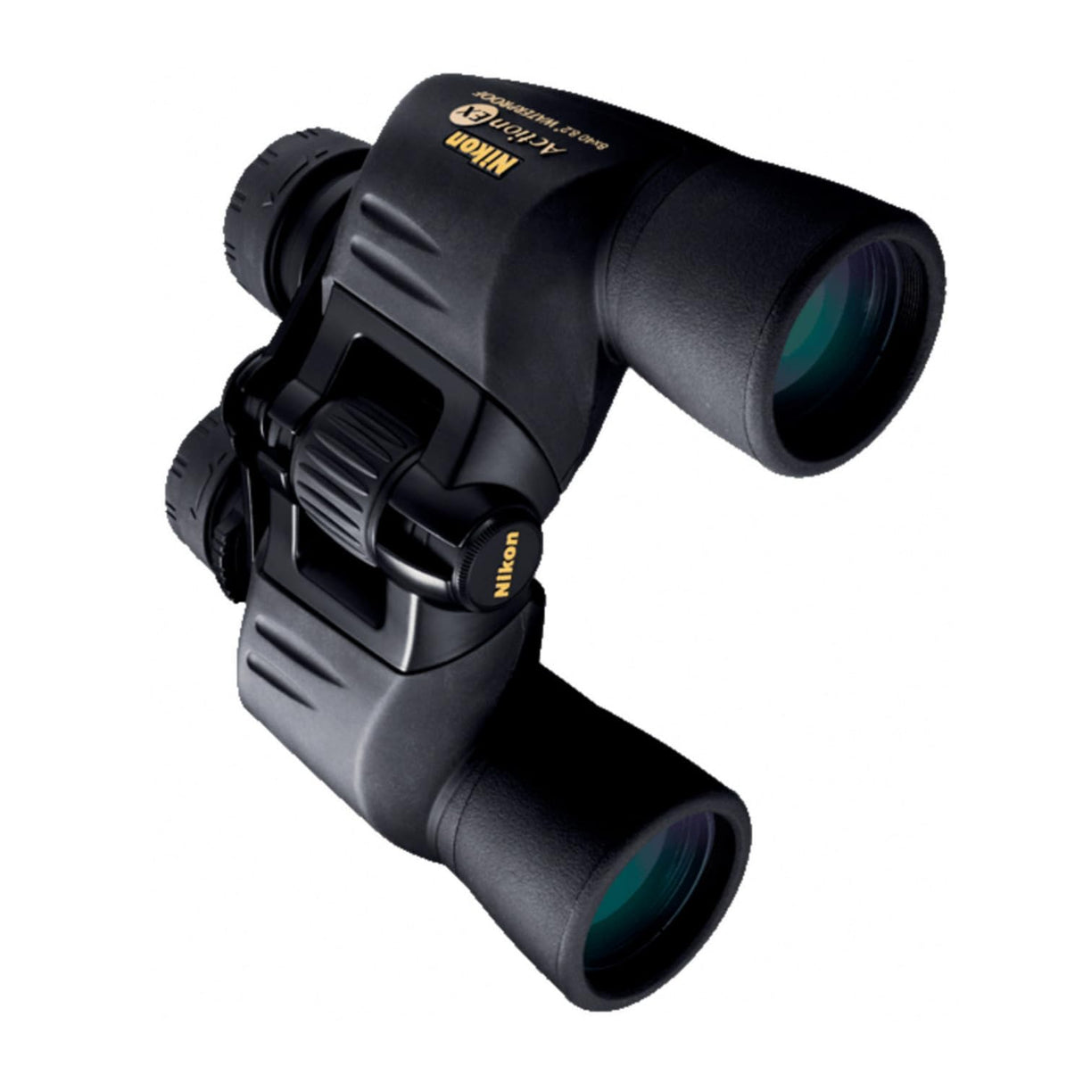 Nikon Action EX 8X40 CF - Prismáticos (8 x 40, Prisma de porro, Amplio Campo de visión, Resistentes al Agua), Color Negro