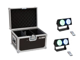 EUROLITE Set 2x LED CBB-2 COB RGB Leiste + Case (20000808) marca Eurolite