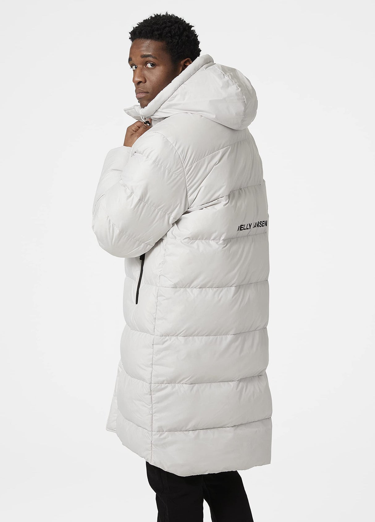 Helly Hansen Men's Active Long Winter Parka, Grey, L UK