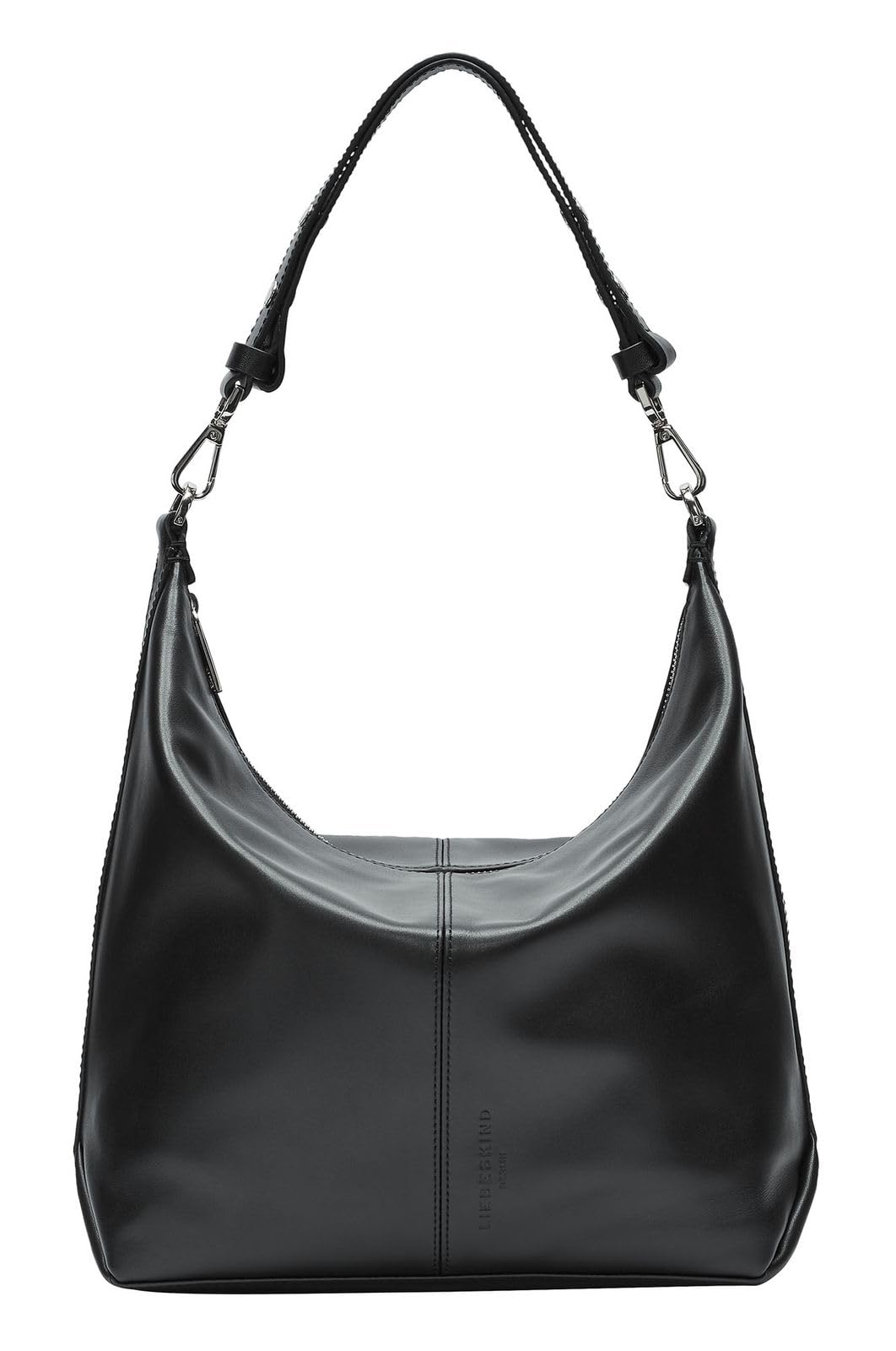 Liebeskind Paris Biker Hobo M Negro, Mujer, Black, Small