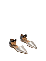 Fly London SARJ266FLY, Ballet Mujer, Silver/Black/White, 39 EU