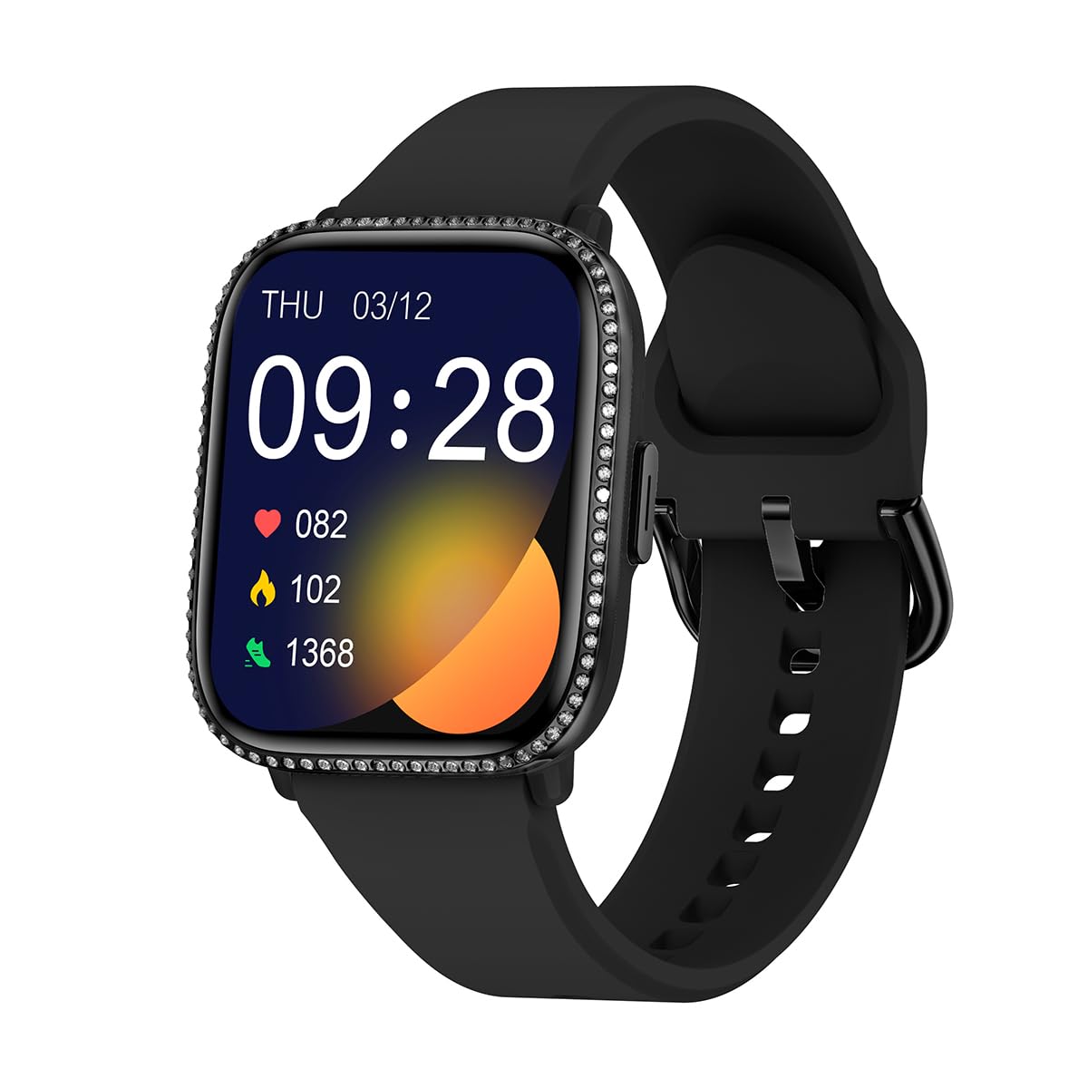 Smarty 2.0 Mujer Digital Automático Reloj con Correa de Silicona SW091A