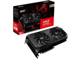 Acer Nitro AMD Radeon RX 7700 XT OC - 12GB VRAM GDDR6, HDMI, 3X DP - PCIe 4.0 - Doble Ventilador - Negro - Tarjeta gráfica