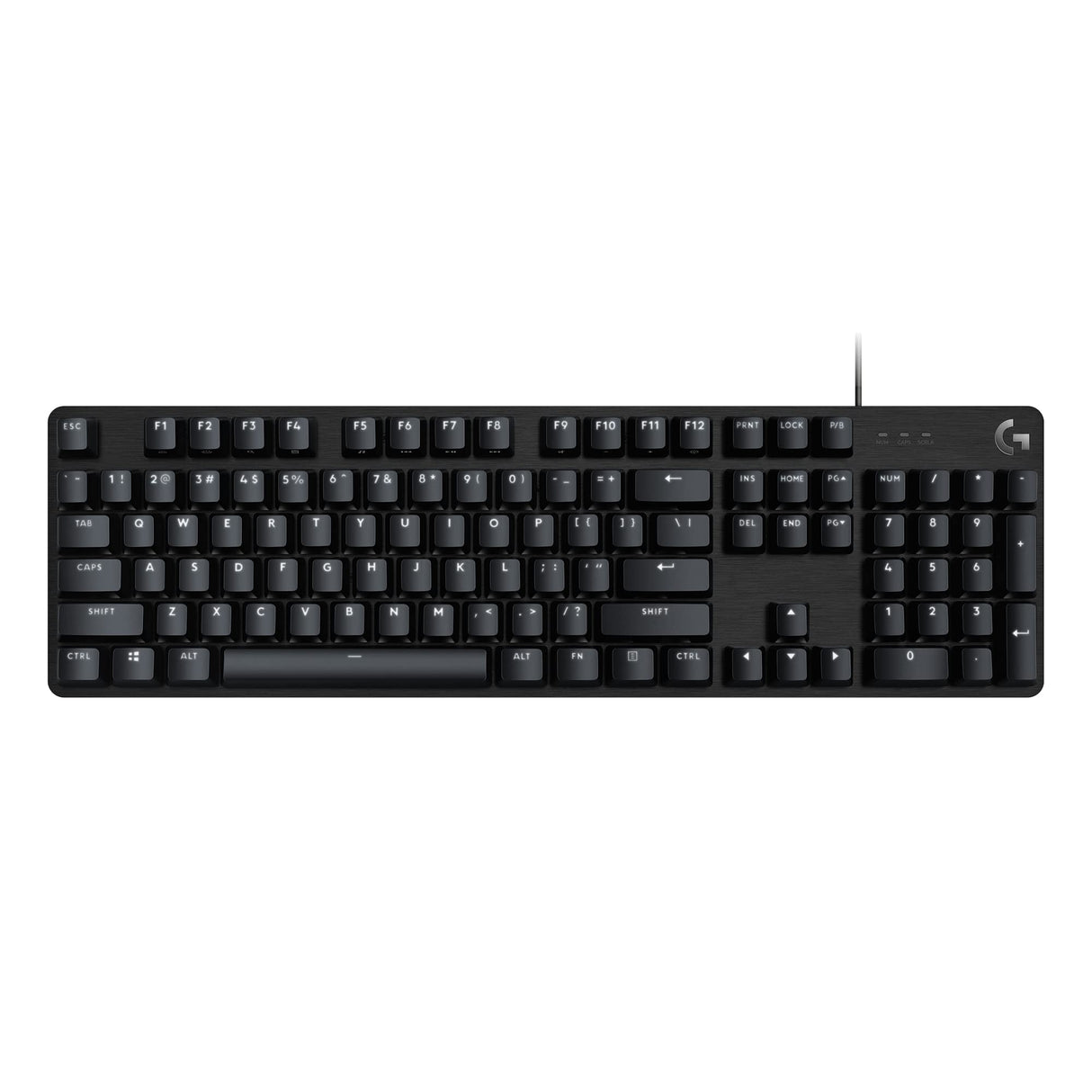 Logitech G413 SE Full-Size Teclado Mecánico para Gaming, Disposición AZERTY Francés - Negro