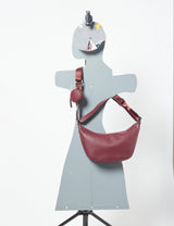 BOSS Addison Hobo, Obrero migratorio para Mujer, Dark Red, Talla única