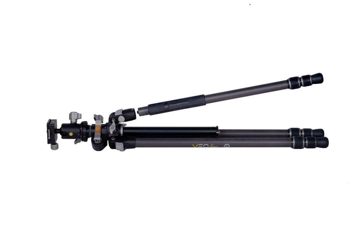 Vanguard Veo 3+ 263CB - Trípode Fibra Carbono multiángulo rótula Bola