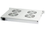 'ventolazione Armarios Techy 4 ventiladores 1U para rack 19 con termostato LED gris