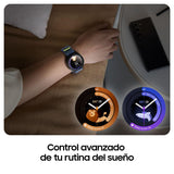 Samsung Galaxy Watch6 Classic Bluetooth, 43 mm + Correa de recambio - Smartwatch, Control de Salud, Seguimiento Deportivo, Batería de Carga Rápida, Plateado (Versión Española)