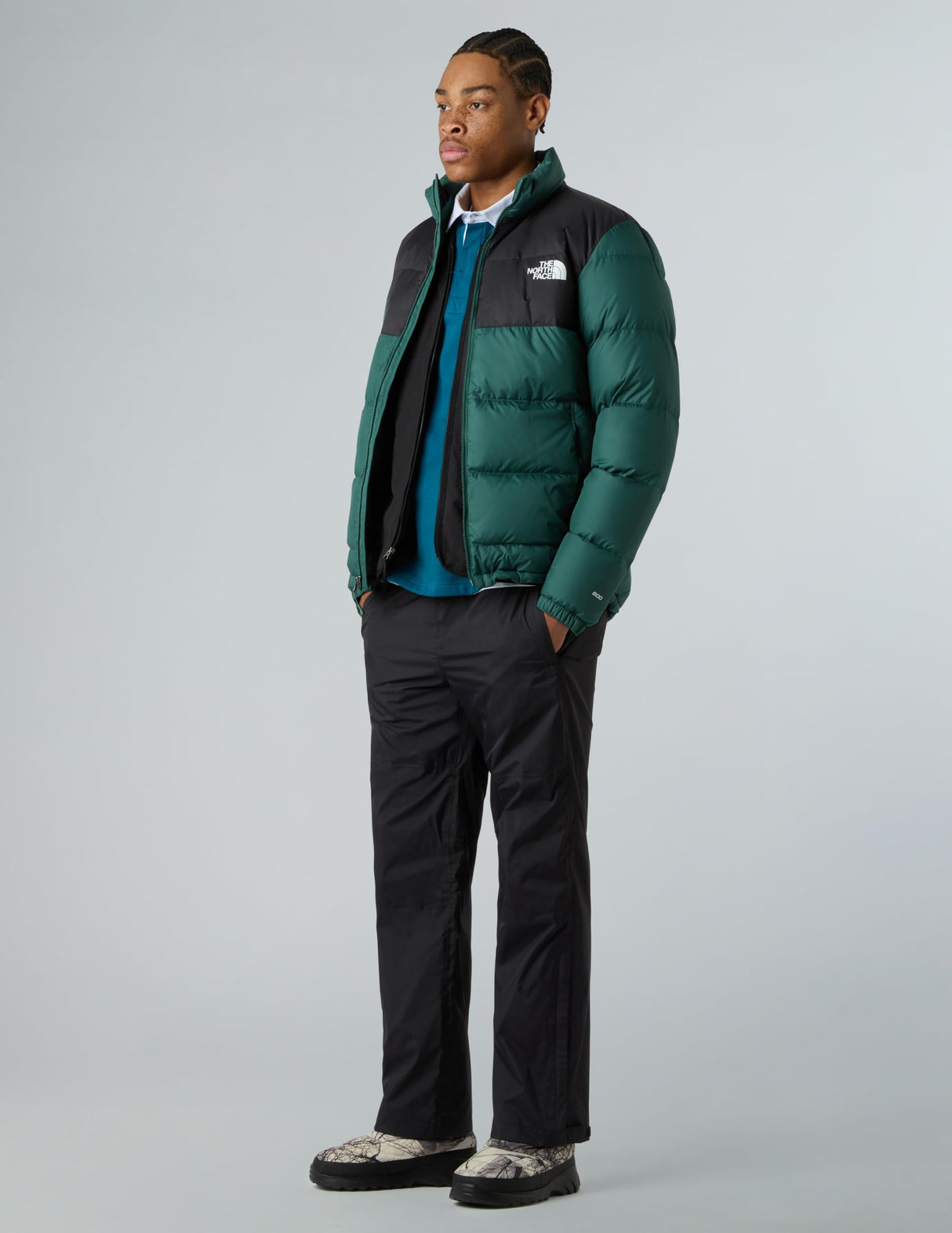THE NORTH FACE NF0A7UKP4H0 M ANTORA Rain Pant Pants Hombre TNF Black-NPF Tamaño XXL