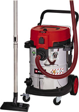 Einhell Aspirador en seco-húmedo TE-VC 2350 SACL (1600 W, clase de protección al polvo L, sistema de limpieza de filtros, potencia de aspiración 230 mbar, contenedor de acero inoxidable de 50 l)