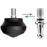 Leofoto - Mr Q-Serie - Trípode de Carbono para cámaras - Capacidad de Carga de 15 kg - Pies Extensibles - Altura mínima de 19 cm a una Altura máxima de 193 cm - LQ-365+LH-47
