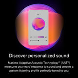 DENON PerL Pro True Wireless Earbuds, Perfil de Sonido Personalizado, Auriculares con cancelación de Ruido, Auriculares Resistentes al Agua, con micrófonos Integrados y batería de Larga duración