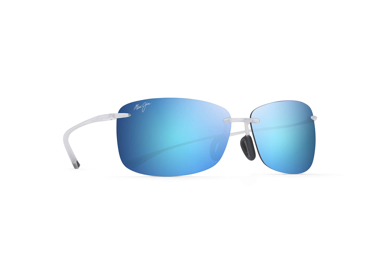 Maui Jim Akau Gafas, Crystal Matte, 62/13/136 Unisex Adulto